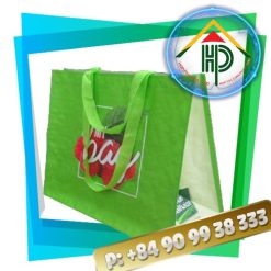 Front PP Woven Shopping Bag Eco-friendly